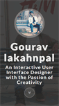 Mobile Screenshot of gourav.co.in